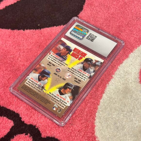 Derek Jeter 1998 Topps Interleague Match Ups Mystery Finest Refractor ILM6 CSG 8 - Picture 6 of 7